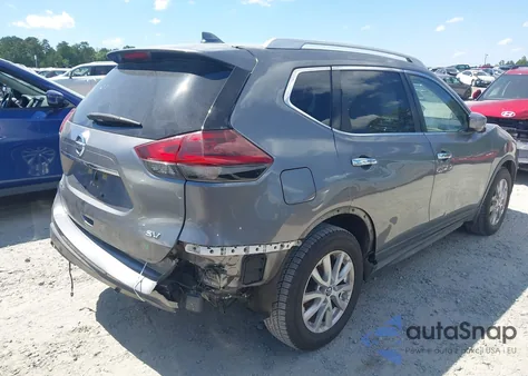 2019 Nissan Rogue Sv from USA, damaged, VIN KNMAT2MT7KP554478